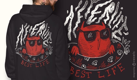 Bestes T-Shirt-Design für das Leben nach dem Tod