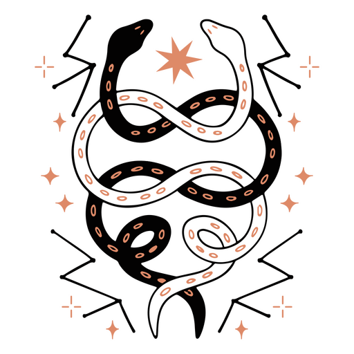 Serpientes de esoterismo místico