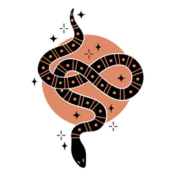 Esotercal snake creature PNG Design Transparent PNG