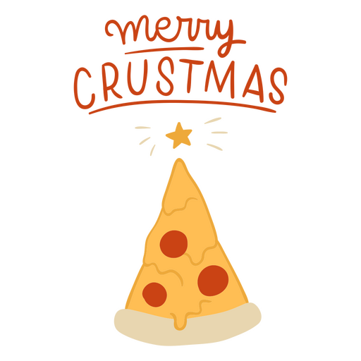 Merry crustmas - citação de letras de trocadilho Desenho PNG