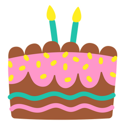 Birthday Cake Food PNG & SVG Design For T-Shirts