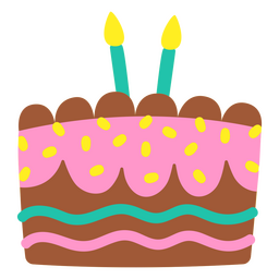 comida de pastel de cumpleaños Diseño PNG Transparent PNG