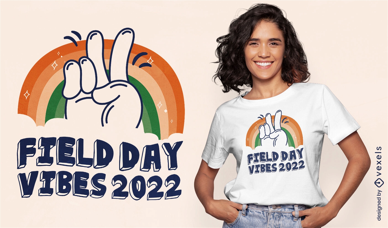 Diseño de camiseta de maestros del día de campo 2022.