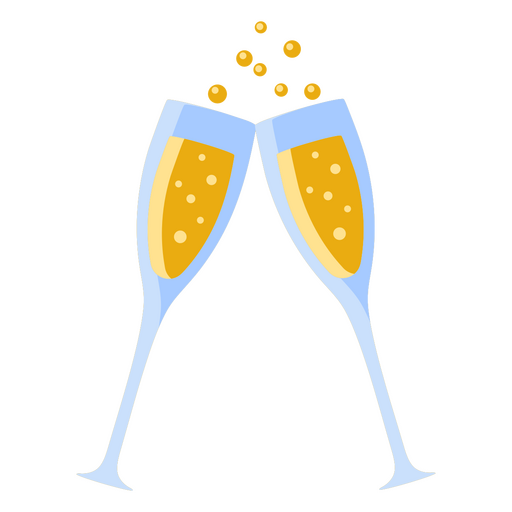 A toast for your birthday PNG Design
