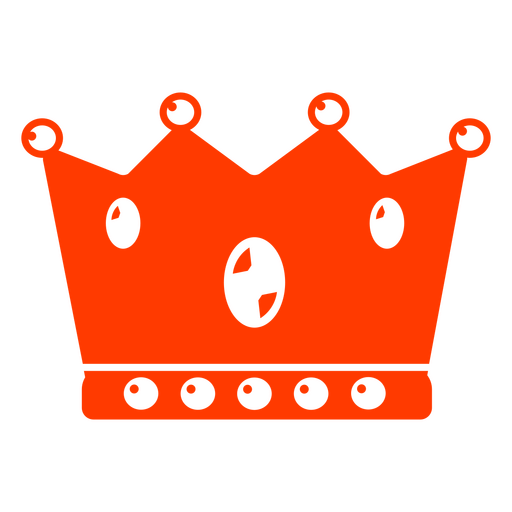 Royal crown for a majestic king PNG Design