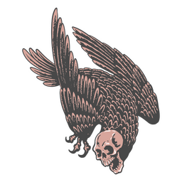 Halloween bird monster character PNG Design Transparent PNG
