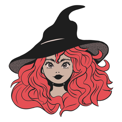 Witch mystical character PNG Design