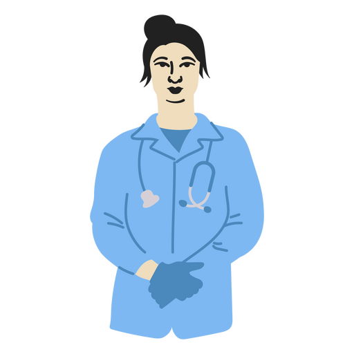 A doctor waiting for consultation PNG Design