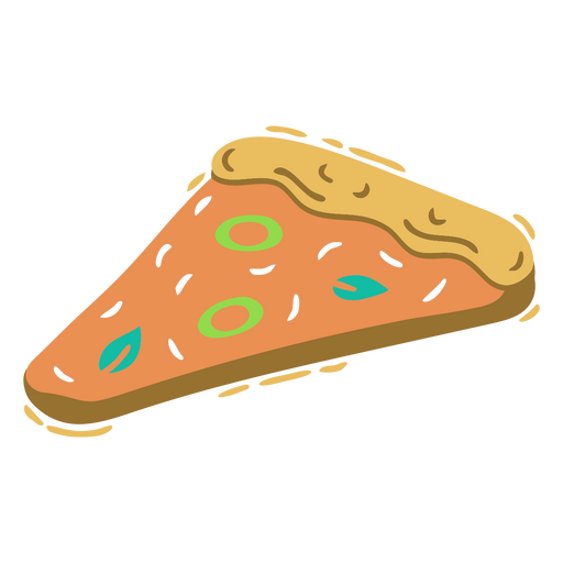 Pizza shaped pool float PNG Design