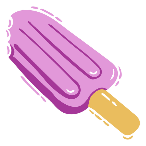 A delicious and frozen ice cream PNG Design