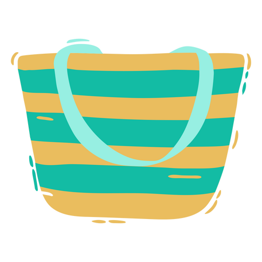 Tasche, um zum Strand zu gehen PNG-Design