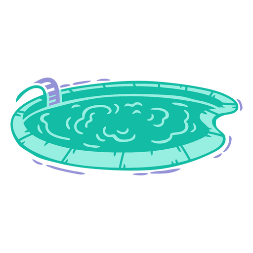 piscina redonda Diseño PNG