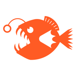 Animal marinho leve de peixe bioluminescente recortado Desenho PNG Transparent PNG