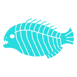 Bioluminescent fish cut out Transparent PNG