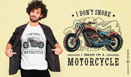Funny Motorcycle Quote T-shirt Design Vector Download
