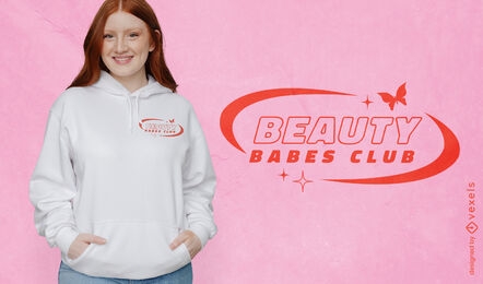Beauty Babes Club 2000er T-Shirt-Design