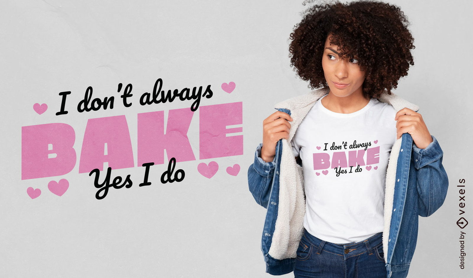 Baking hobby quote t-shirt design