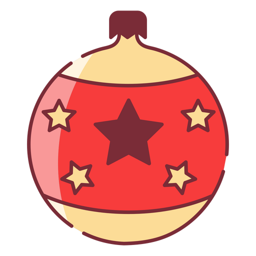 Bola para uma árvore de natal Desenho PNG