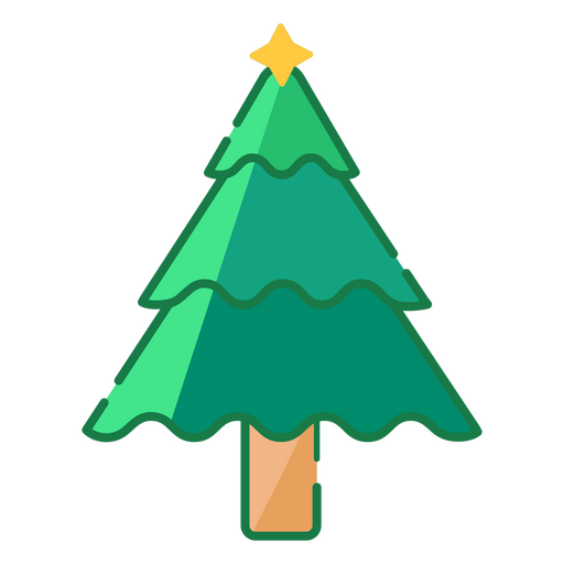 Pine tree for christmas    PNG Design