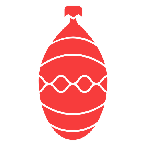 Christmas tree decoration bauble PNG Design