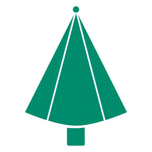 Ein Weihnachtsbaum, um die Geschenke zu stapeln PNG-Design