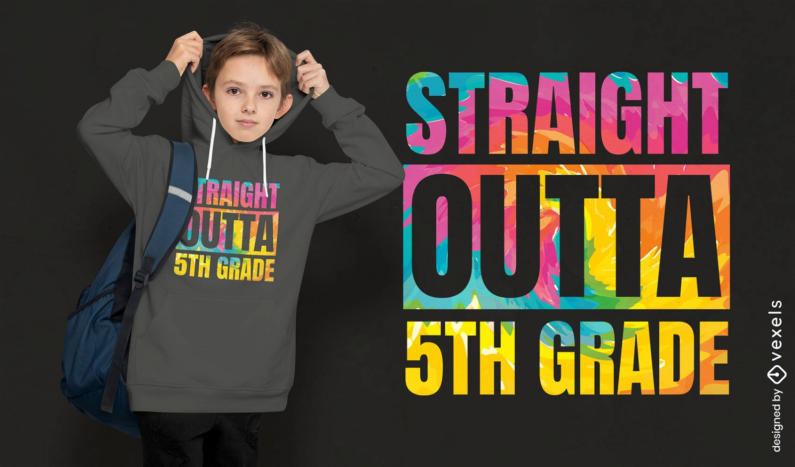 Outta 5th grade t-shirt design