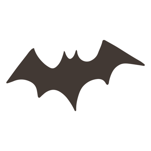 Bat flat flying PNG Design
