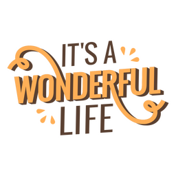 Wonderful day inspiring quote PNG Design