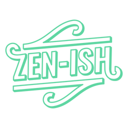 Curso de citação de meditação zen Desenho PNG