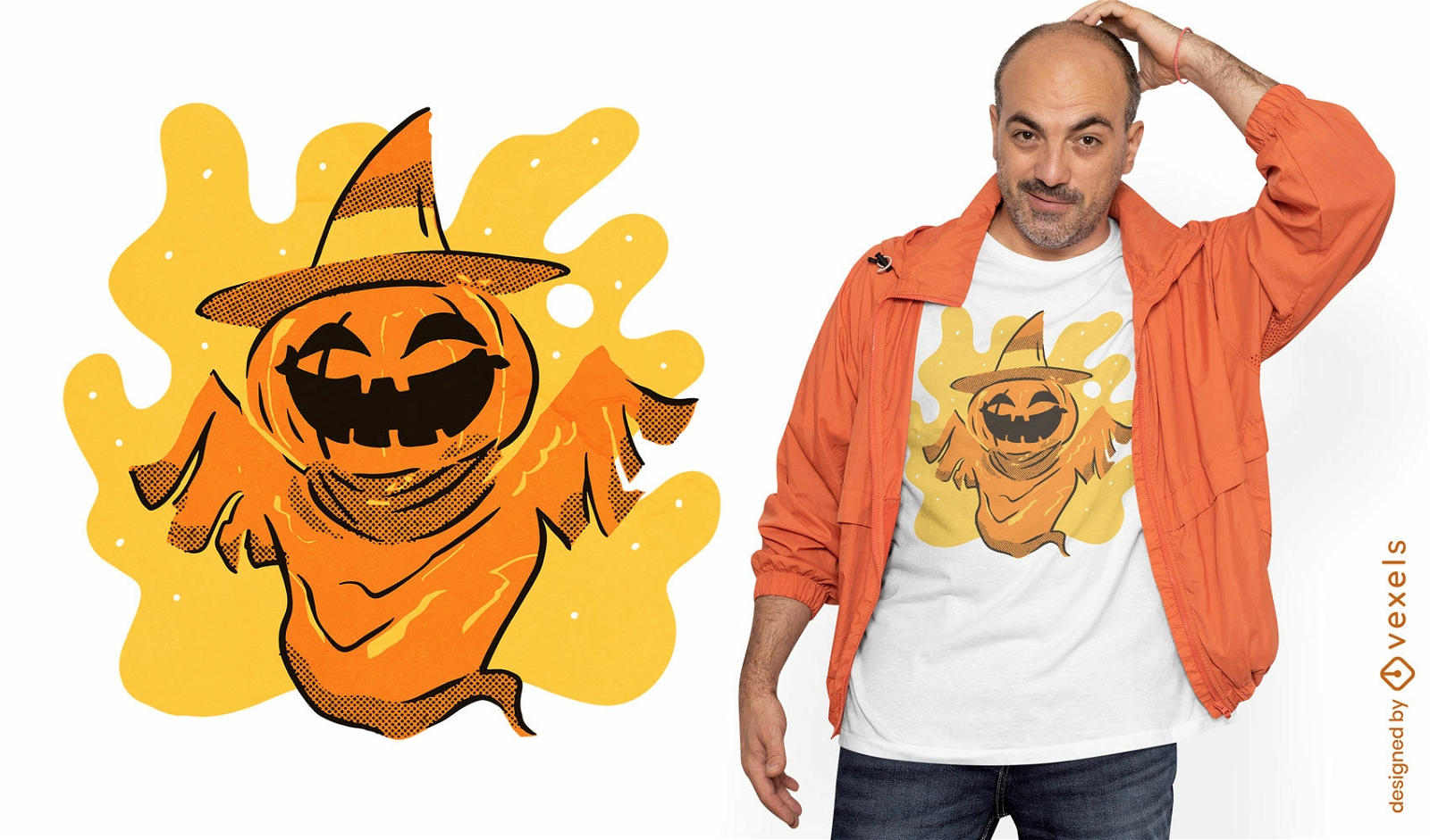 Pumpkin spirit t-shirt design