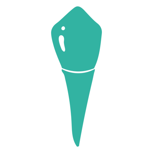 imagem de um dente incisivo Desenho PNG