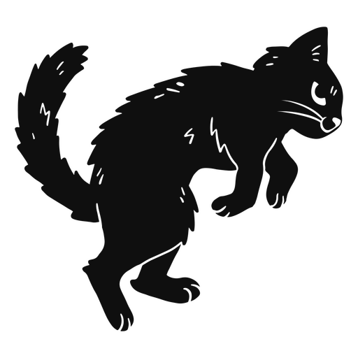 Gato negro PNG Designs for T Shirt & Merch