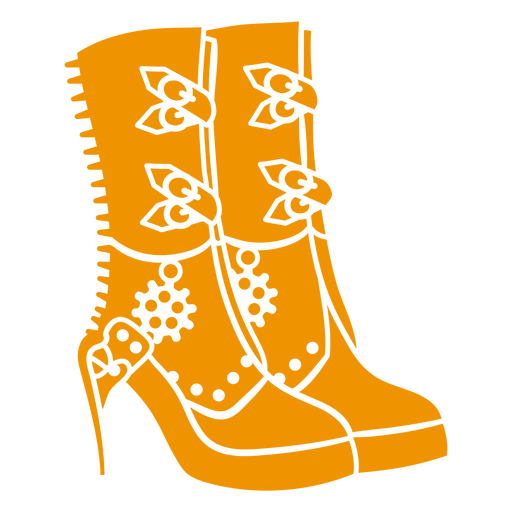 Botas góticas al estilo steampunk Diseño PNG