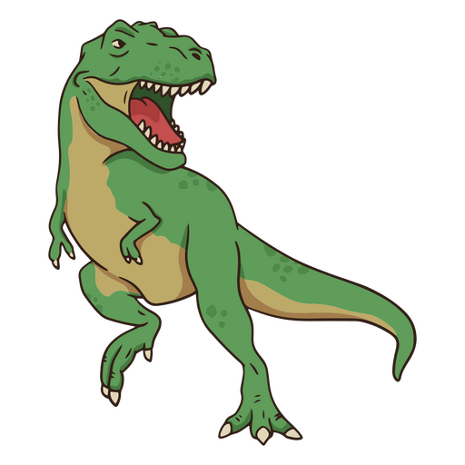 Design PNG E SVG De Tiranossauro Rex Desenhado Dinossauro Para Camisetas