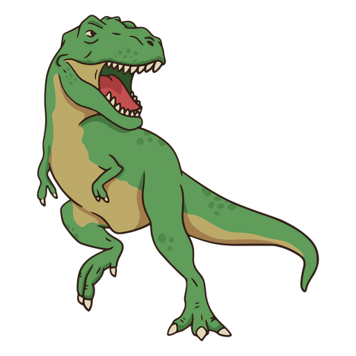 T-rex jurassic dinosaur PNG Design