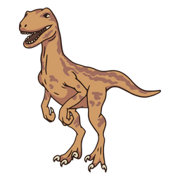 Velociraptor jurassic dinosaur PNG Design