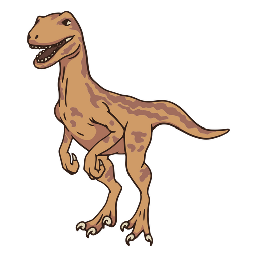 dinosaurio jurásico velociraptor Diseño PNG