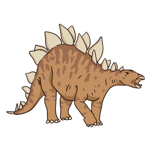 Jura-Dinosaurier Stegosaurus PNG-Design
