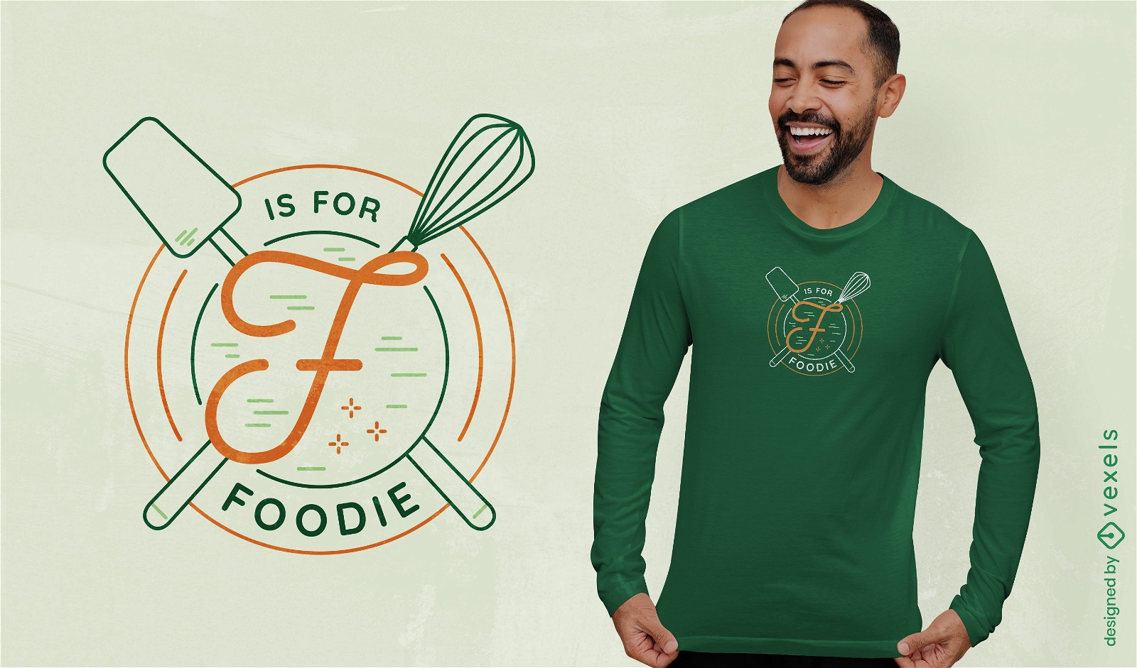 Foodie cooking quote t-shirt design