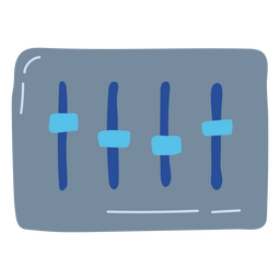 Symbol für Tonausgleich PNG-Design
