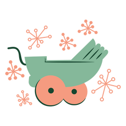 cochecitos de bebe antiguos Diseño PNG