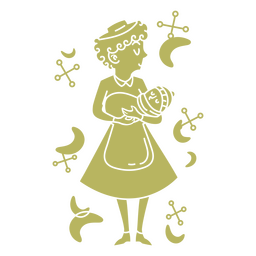 Babá corta bebê dormindo Desenho PNG