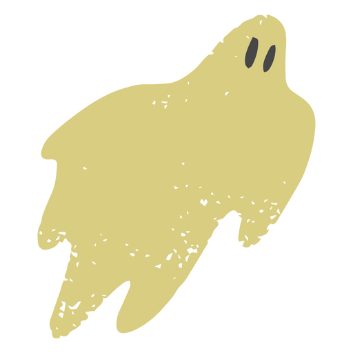A small ghost soaring through the sky    PNG Design