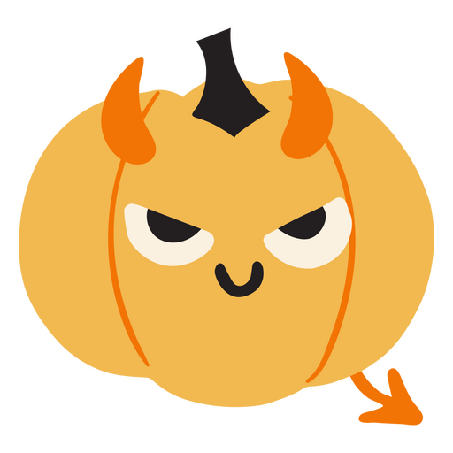 Jack-o&#39;-Laterne Teufelsfigur PNG-Design