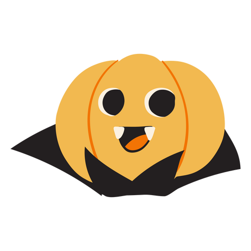 Personagem de vampiro Jack-o&#39;-lantern Desenho PNG