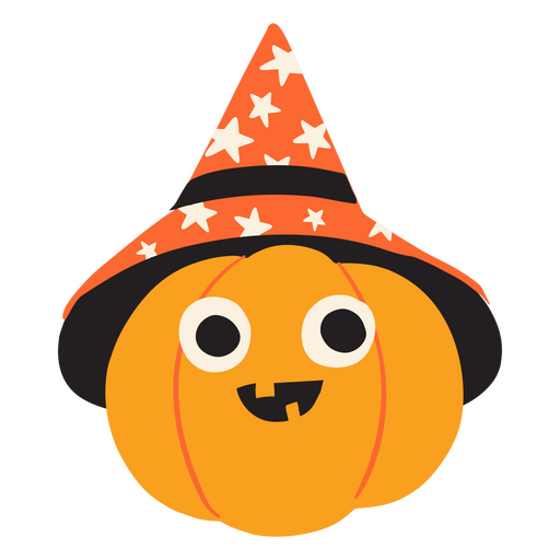 Personagem de bruxa Jack-o&#39;-lantern Desenho PNG