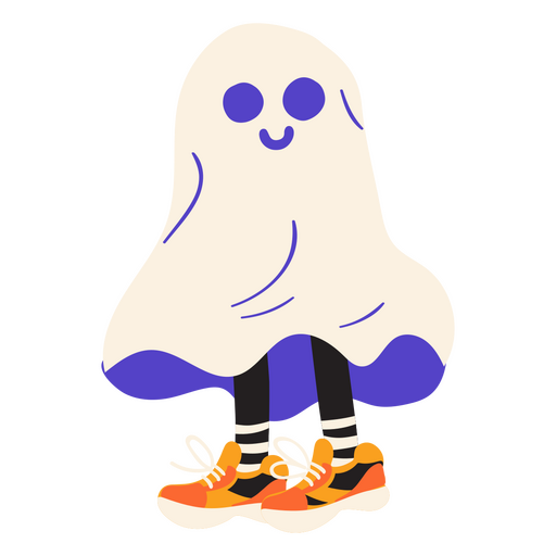 traje fantasmagórico de halloween Desenho PNG