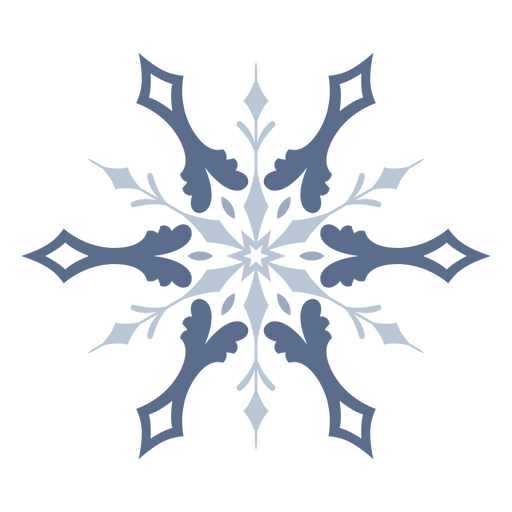 Winterliches Schneeparadies PNG-Design