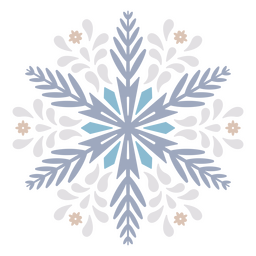 Enchanting Wintery Snowflake Enchantment PNG & SVG Design For T-Shirts