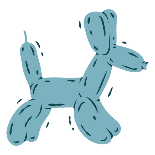 Ícone de circo de cachorro balão Desenho PNG